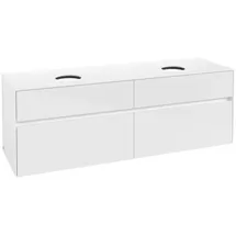 Villeroy & Boch Collaro Waschbeckenunterschrank C05200DH 160 x 55 cm Glossy White