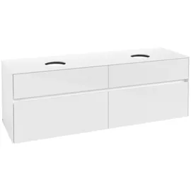 Villeroy & Boch Collaro Waschbeckenunterschrank C05200DH 160 x 55 cm Glossy White
