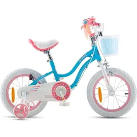 Royalbaby Stargirl 14 Zoll RH 0 cm blau/lila/rosa