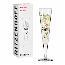 Ritzenhoff & Breker RITZENHOFF Champagnerglas CHAMPUS New York Edition Inhalt 205 ml