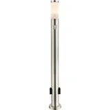 GLOBO Außenleuchte Edelstahl 110,0 cm 1x E27 silber