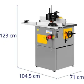 MSW Tischfräse - 1500 W 400 V MSW-WOOB-4001400