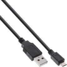 InLine USB-A auf Micro USB 2.0 2 m Schwarz