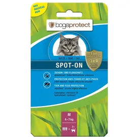 bogaprotect Spot-On Katze M 3 x 1,2 ml