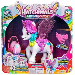 Spin Master 6064458 (20137530) - Hatchimals Rainbow Cation - Interaktives Einhorn