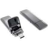 Xlyne 7625600 USB-Stick 256 GB Grau 7625600 USB-C® USB 3.2 (Gen 2)