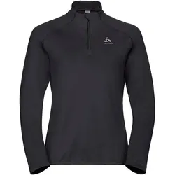 ODLO Damen Midlayer "Carve Light Midlayer 1/2 Zip, black, L