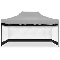 Tourtecs 4x Pavillon Seitenwände für faltbares Tourtecs Rennzelt 3x4,5m