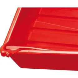 Kaiser Laborschale 24x30 rot 4168