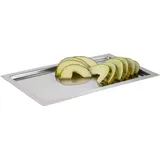 APS 11119 GN 1/1 Tablett -Frames-, 53 x 32,5 cm, H: 2 cm, Edelstahl 18/10