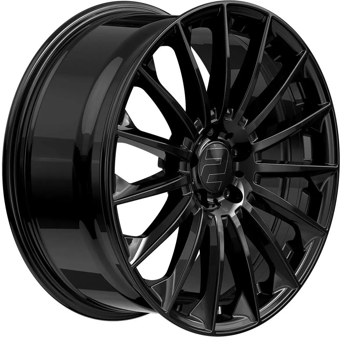 WHEELWORLD-2DRV WH39 black glossy painted 9.5Jx22 5x114 ET35