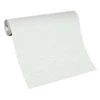 Erismann Vinyltapete Putzstruktur weiß 15 x 0,53 m