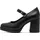 Marco Tozzi Damen Pumps mit Riemen Elegant mit Blockabsatz, Schwarz (Black), 40 EU