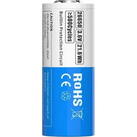 XTAR 26650 6000 mAh 1 St.