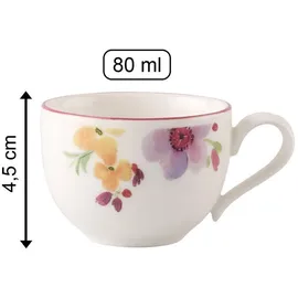 Villeroy & Boch Espressotasse 0,08 l Mehrfarbig 6 St.
