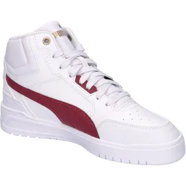 Puma Shuffle Downtown Mid Jr Gold/Rot/Weiß 36