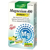 Alsiroyal Magnesium 400 Granulat 20 Sticks