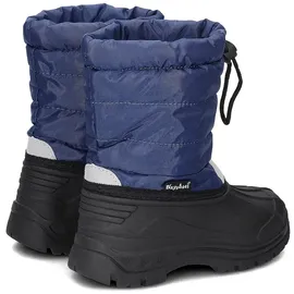 Playshoes Kinder Winter-bootie Schneeschuh, Marine, 32/33 EU