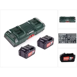 Metabo Basis Set 2x Li-Power Akkupack 18 V 4,0 Ah