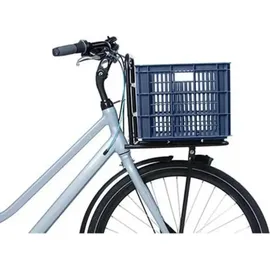 Basil Crate L Fahrradkiste blau