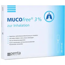 Penta Arzneimittel GmbH Mucofree 3% zur Inhalation