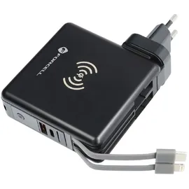 forcell Multifunktionsladegerät 5in1 PD 20W mit USB Typ C/iPhone