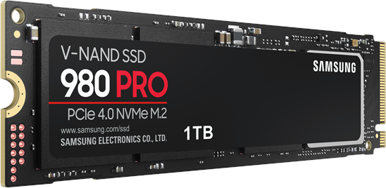 980 Pro SSD - 1TB - Ohne Kühlkörper - M.2 2280 - PCIe 4.0