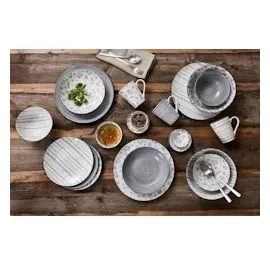 Ritzenhoff & Breker Sendai Frühstücks-Set 18-tlg. grau floral