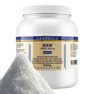 v a n t e r r e - 2200g - OptiMSM Flakes - Das reinste, sicherste und