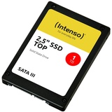 Intenso Interne 2,5" SSD SATA III Top, 1 TB, 550 MB/Sekunden, Schwarz, Festkörper-Laufwerk