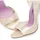 LASCANA BELLE AFFAIRE High-Heel-Sandalette Damen beige-goldfarben Gr.40