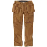 CARHARTT Steel Cargo Multi-Pocket Hosen Braun W30/L32