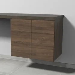 Anbau-/Solitärschrank mit Tür 2morrow (P1334) 510x600x420 Anthrazit-Matt