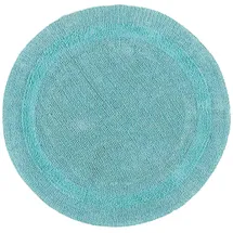 Homescapes Badematte Aqua Ø 80 cm