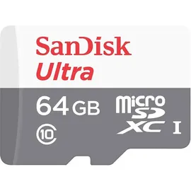 SanDisk Ultra microSDXC Speicherkarte 64GB + SD-Adapter