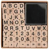 Rico Design STEMPELSET ABC UND ZAHLEN I