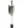 Wiltec Boden-Türstopper Schwarz 33 x 59 mm