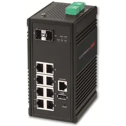 EDIMAX Industrie-Switch IGS-5208, 8-port, Web-Managed, 2x SFP