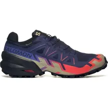 Salomon Speedcross 6 Gore-Tex Herren Maritime Blue / Black / Cherry Tomato 43 1/3