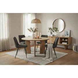 SIT Möbel ACACIA WAVE Ø 120 cm beige