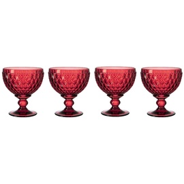 Villeroy & Boch Boston Coloured Sektschalen 4er Set Rot