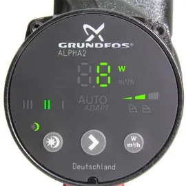 Grundfos Hocheffizienzpumpe Alpha2 32-80 180 mm