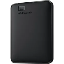 WD HDD-Festplatte "Elements Portable", schwarz, 5 TB, Festplatten