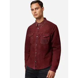Ricano Langarmhemd rot L