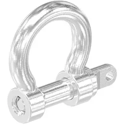 Gebogener Schäkel, M4, V4A