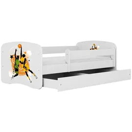 raumhirsch furniture Kinderbett 80 x 180 cm Holzwerkstoff weiß