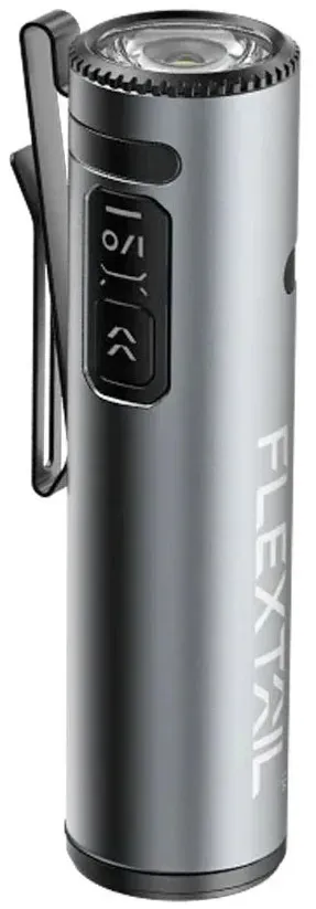 LED-Leuchte Flextail ZERO Flashlight 1200  silber