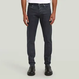 G-Star 3301 Slim Fit Worn In Lunar Blue Coated 28/34