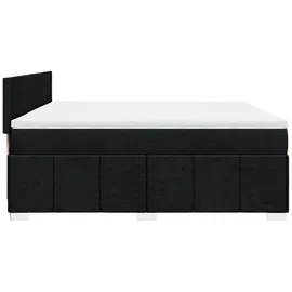 vidaXL Boxspringbett 180 x 200 cm Schwarz