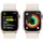 Apple Watch Series 9 GPS 41 mm Aluminiumgehäuse polarstern, Sport Loop polarstern One Size